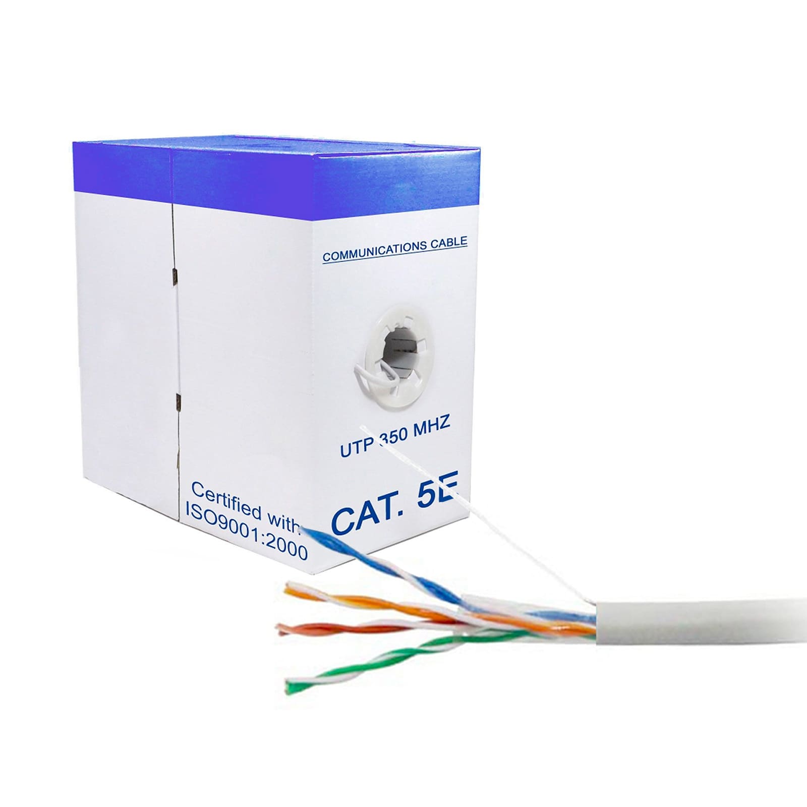 MATASSA 50 M MT METRI UTP CAT 6 CAVO DI RETE LAN ETHERNET BOBINA - Foto 7