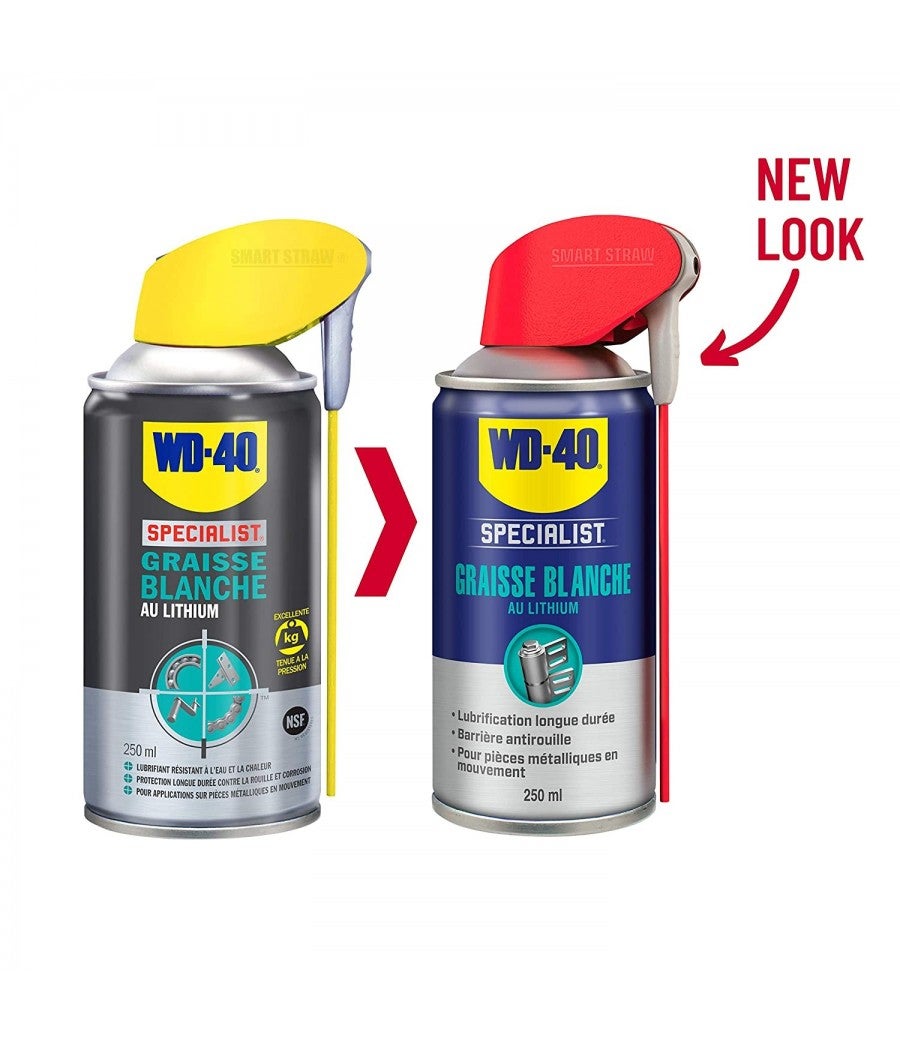 Bomboletta di grasso al litio WD40 250ml - 2
