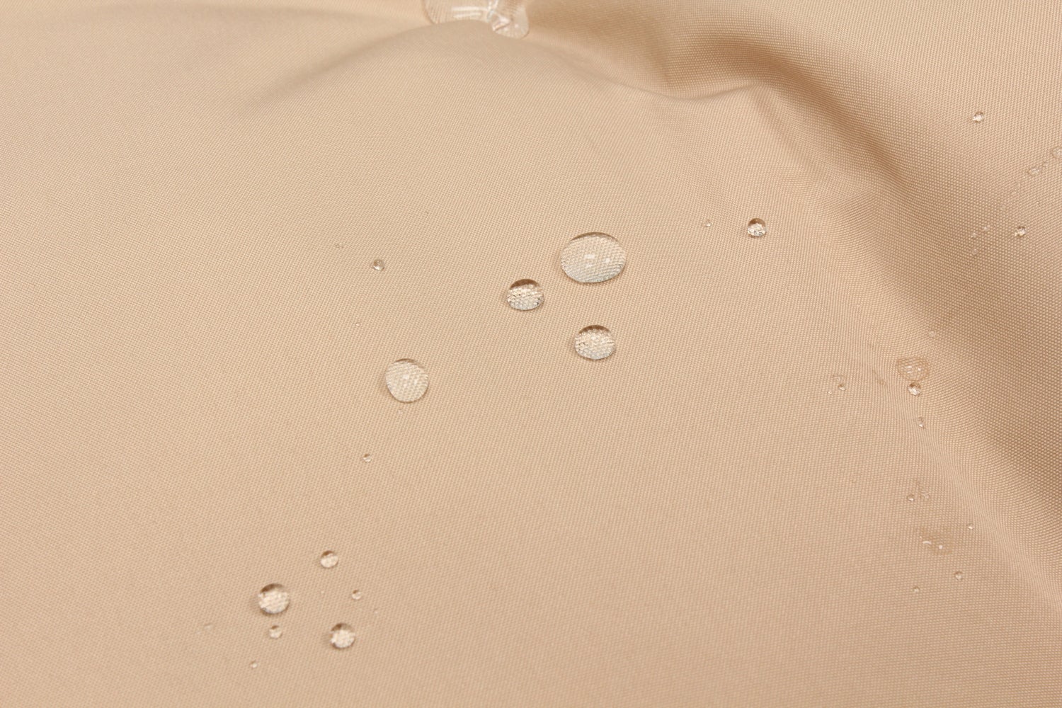 Fauteuil œuf sur pied en résine beige effet rotin JANE - 4