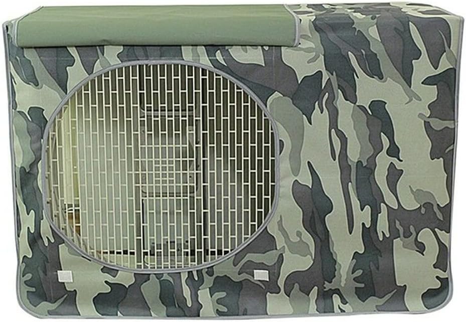 Housse Protection Climatiseur Extérieur Imperméable 86x32x56cm - Crème Solaire Anti-poussière