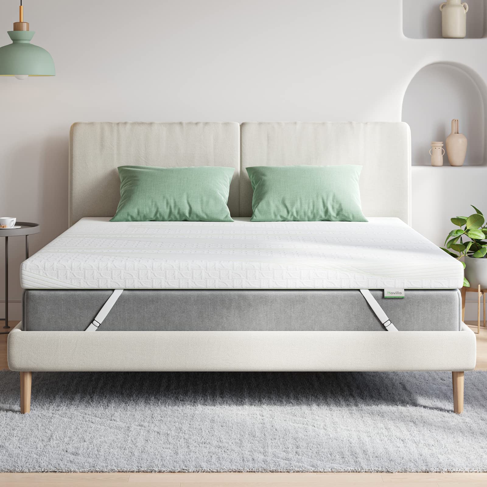4AS Topper Per Materasso Super Morbido, Per Letto King Size - Foto 10