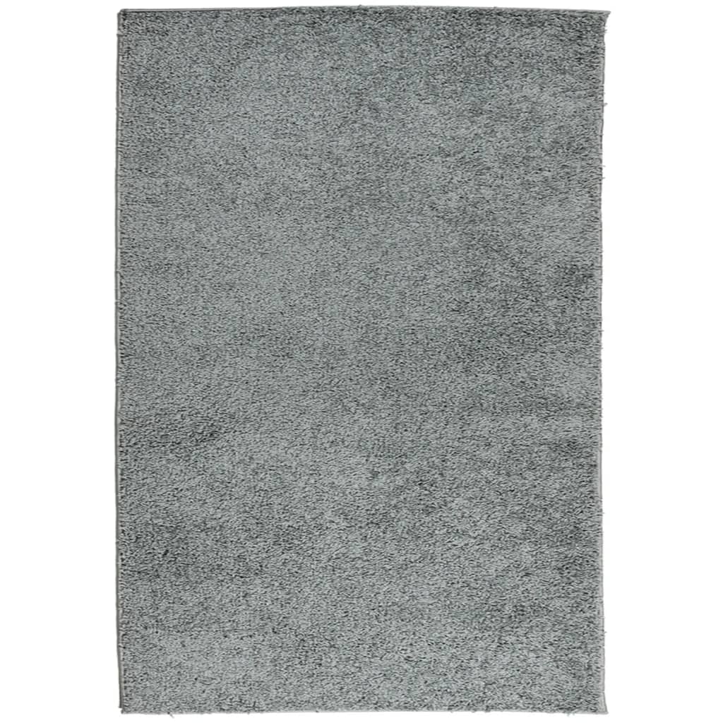 Alfombra de salón | alfombra de pelo largo moderna verde 120x170 cm cfw66319