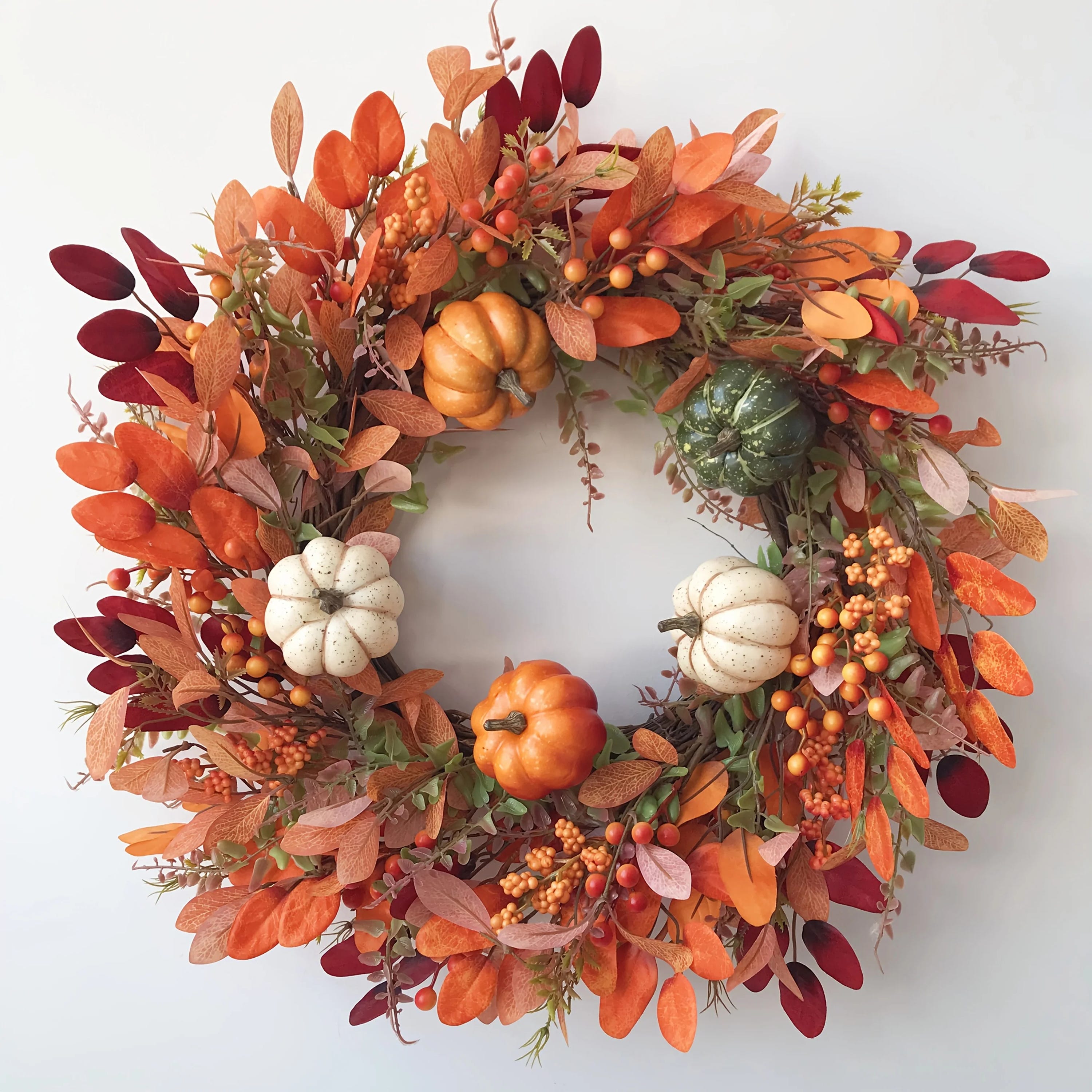 Couronne de porte forestière avec vrai crâne de chevreuil avec bois, Halloween d'automne - France Couronne de porte forestière avec vrai crâne de chevreuil avec bois, Halloween d'automne - France