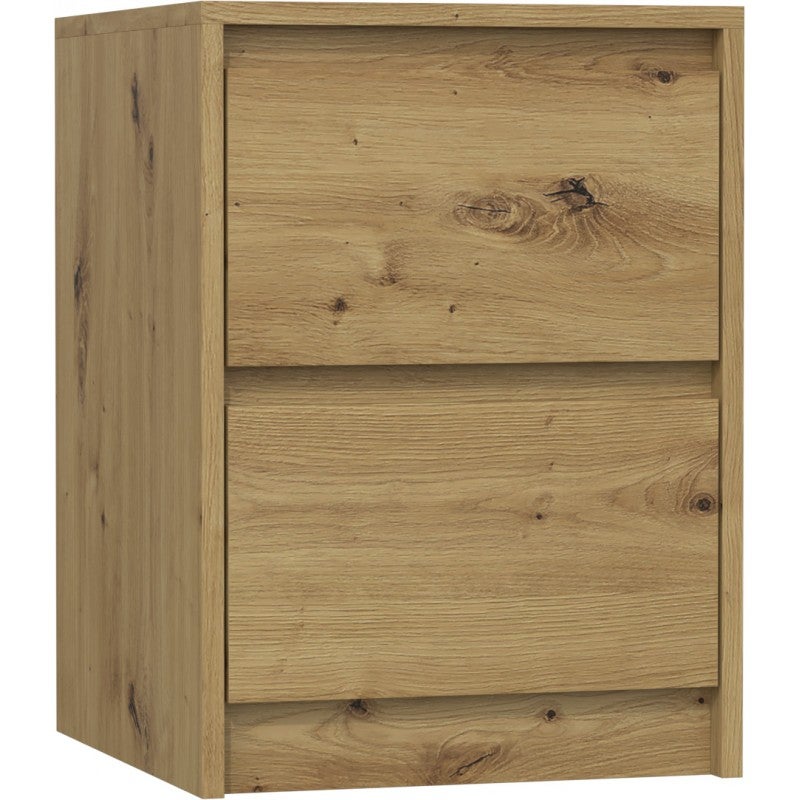 Table De Chevet Galano Iris 3 Tiroirs – Avec Miroir – Blanc – Meuble Rangement Chambre, Entrée – Design Moderne