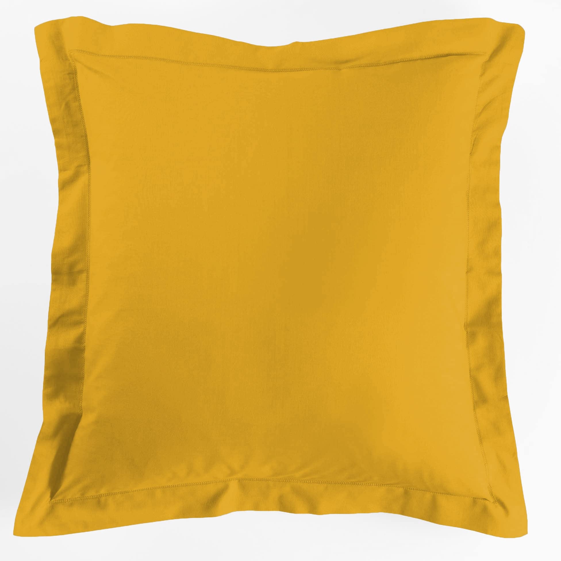 Taie d’oreiller 63 x 63 cm coton 57 fils Lina Curry – Volant plat avec point bourdon - 6