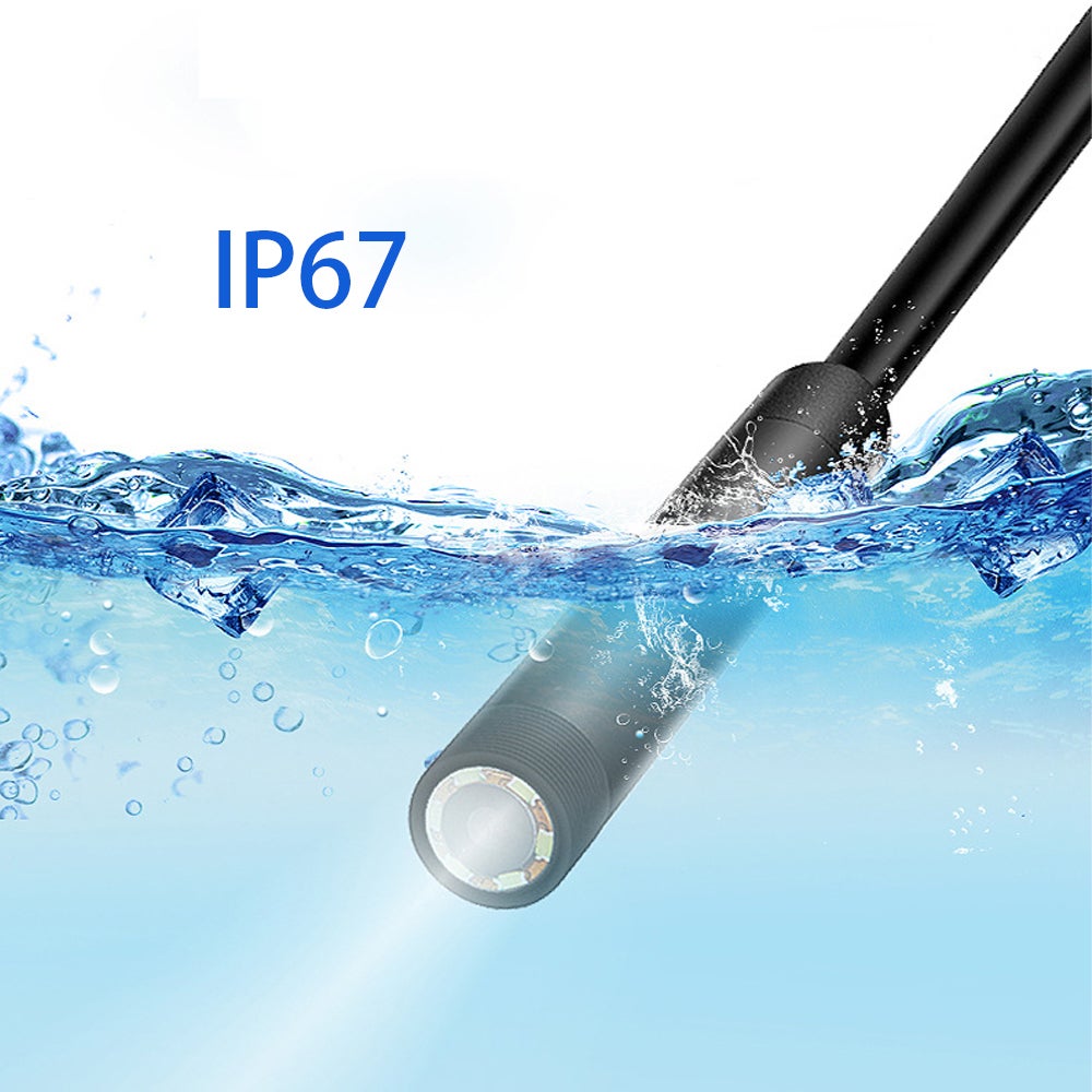 (3.5M)Endoscopique Caméra d'inspection de,3 en 1 USB Camera Endoscopique, Endoscopique Type C de portée avec LED pour Smartphone Android et iOS, - 6