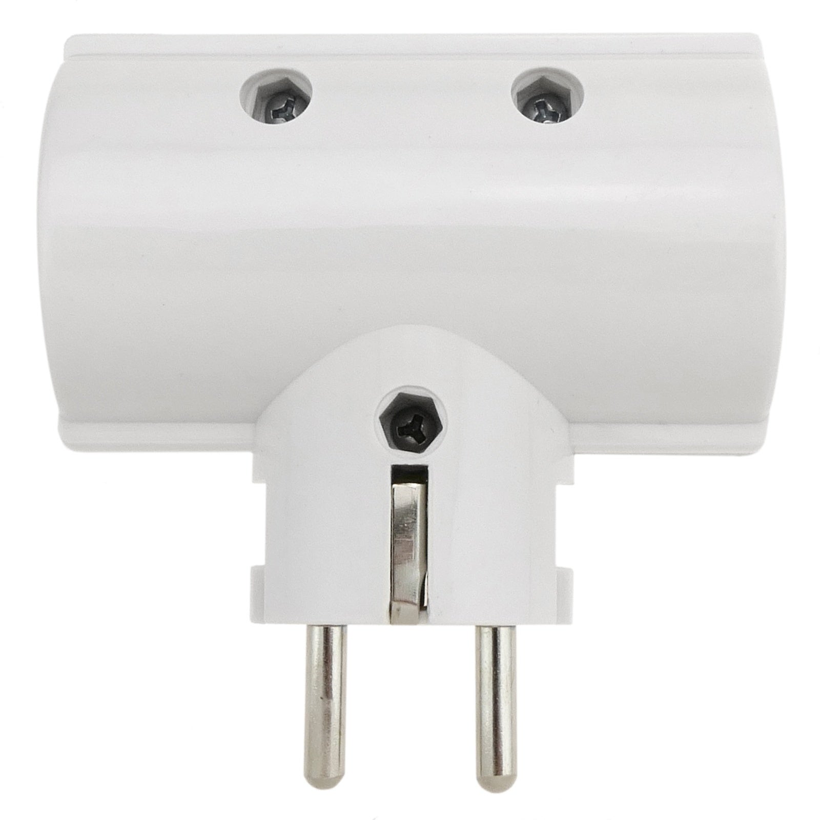 Presa doppia schuko IP44, 16 A/250 V, a incasso, per ambienti umidi, grigia
