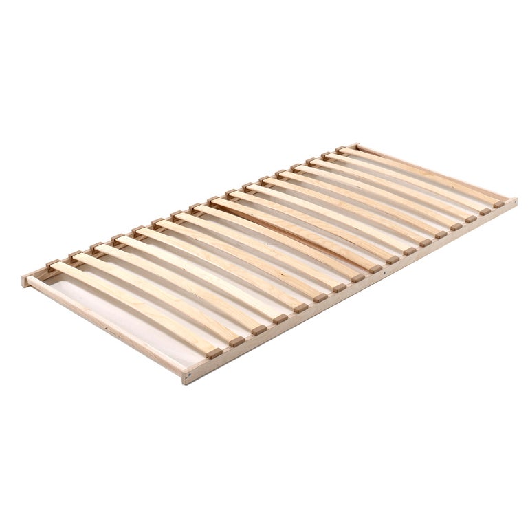 Sommier Déroulable 120x190cm - 20 Lattes Pin Nordique - Charge 250kg - Pratique Pour Lit Ou Voyage
