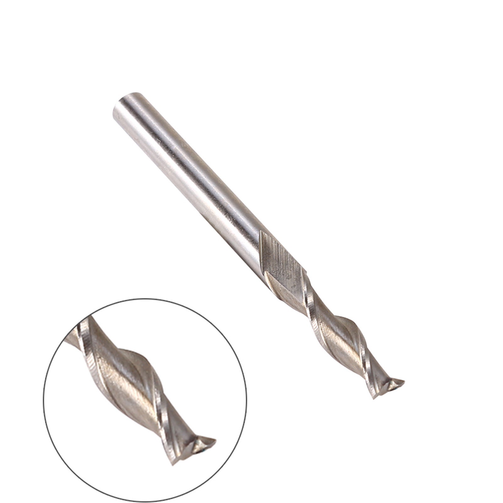 1 pz/5 pz Fresa a 2 taglienti CNC estesa 6 mm Extra forte per utensili industriali Due taglienti - 3