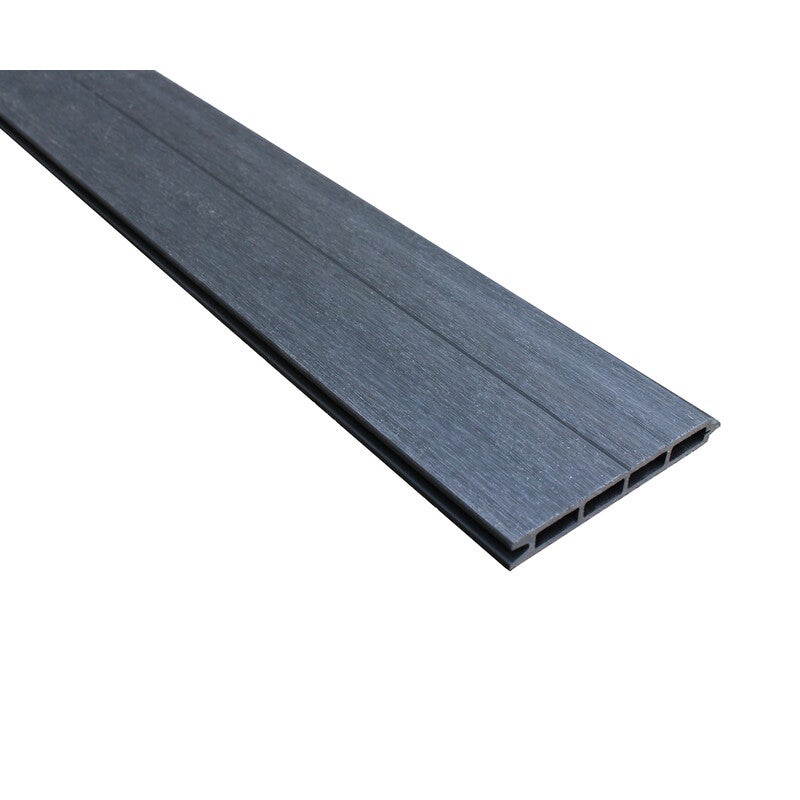Kit complet extension clôture composite coextrudé 1,50 L x 1,80 H (4 coloris) - Charbon, 180cm, 150cm - 3