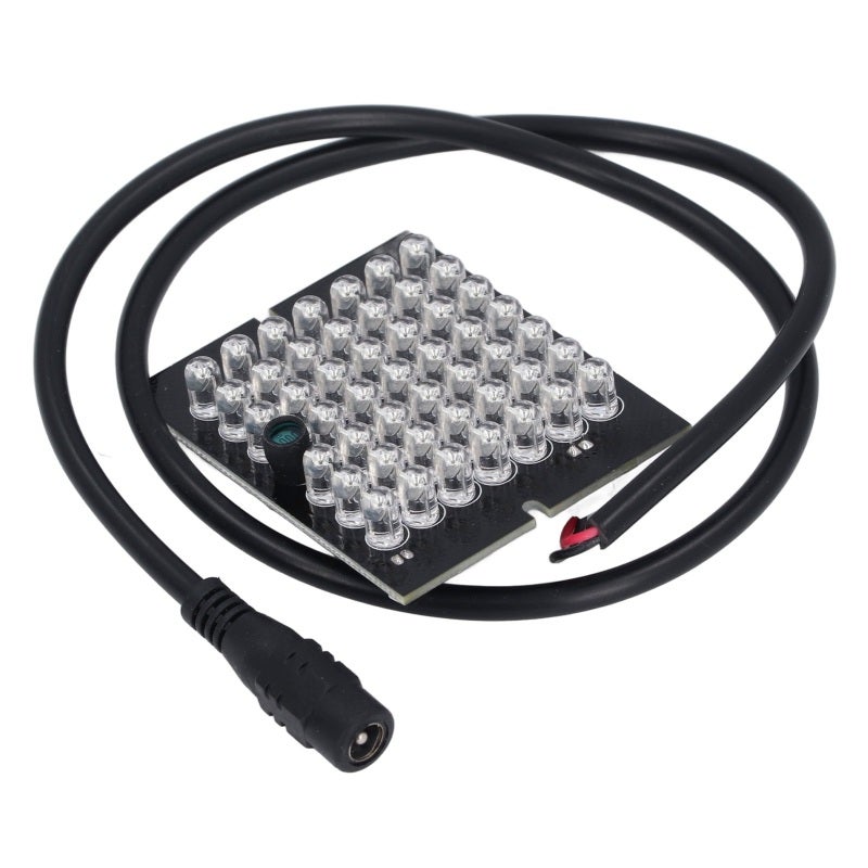 Lampe infrarouge 940 nm, 48 LED, éclairage auxiliaire de vision ...