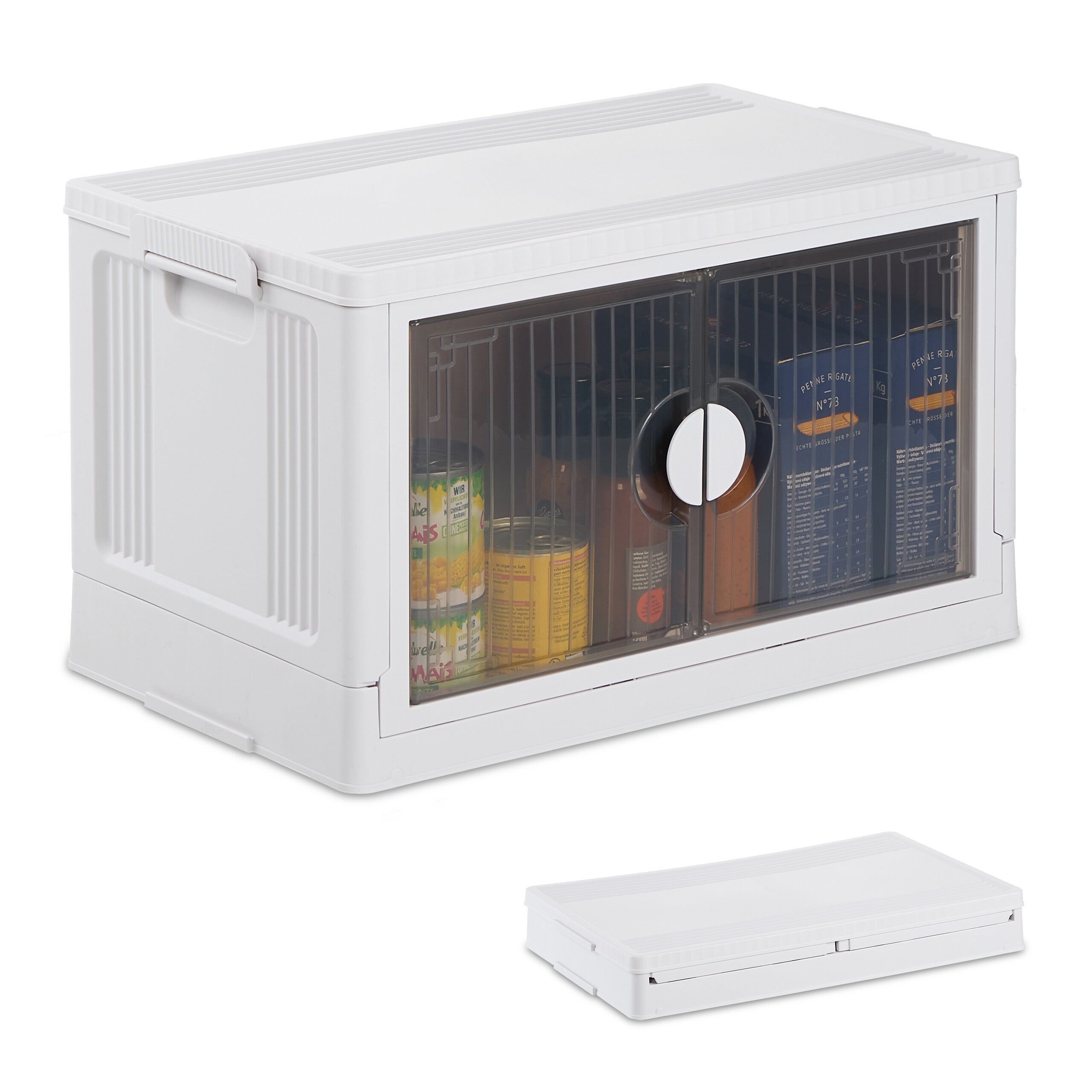 Relaxdays Boîte Rangement En Bambou, Lot 3, Paniers Ouverts