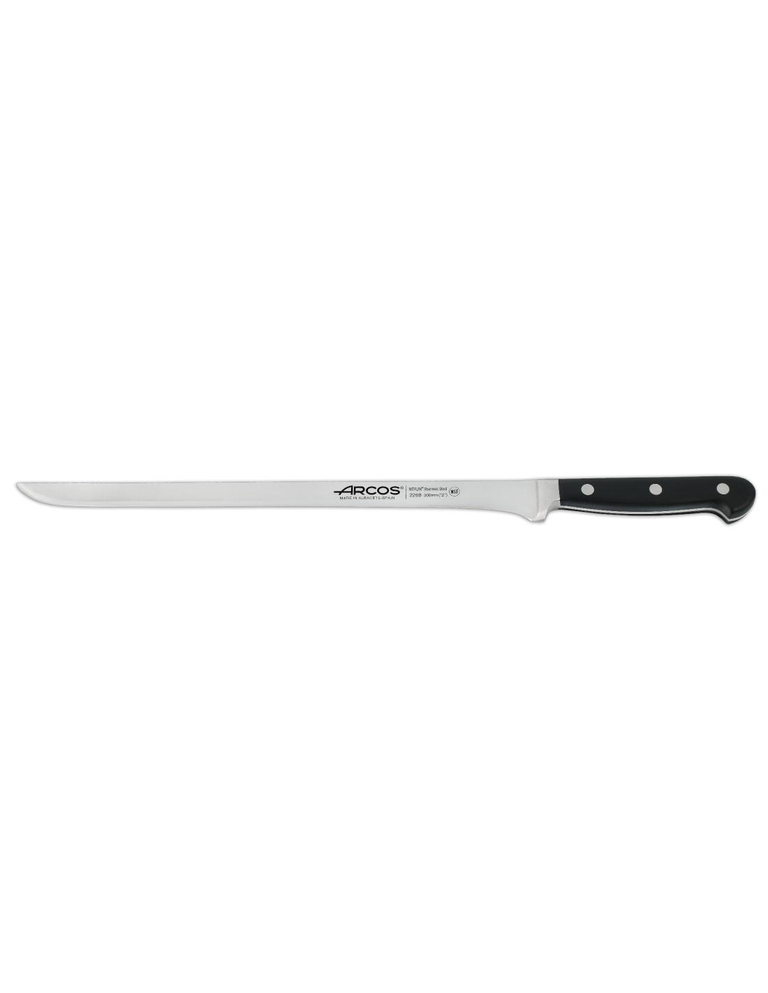 Arcos Negro Cuchillo Jamonero Opera Hoja 300Mm - Imagen 3