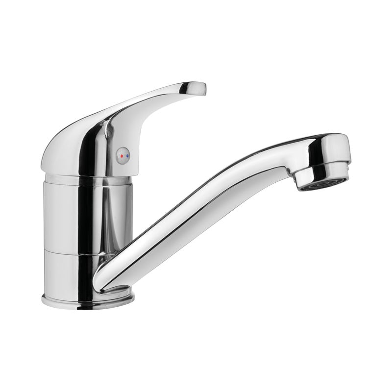 Bateria Łazienkowa Umywalkowa Kran do Łazienki Stojący INVENA Chrom