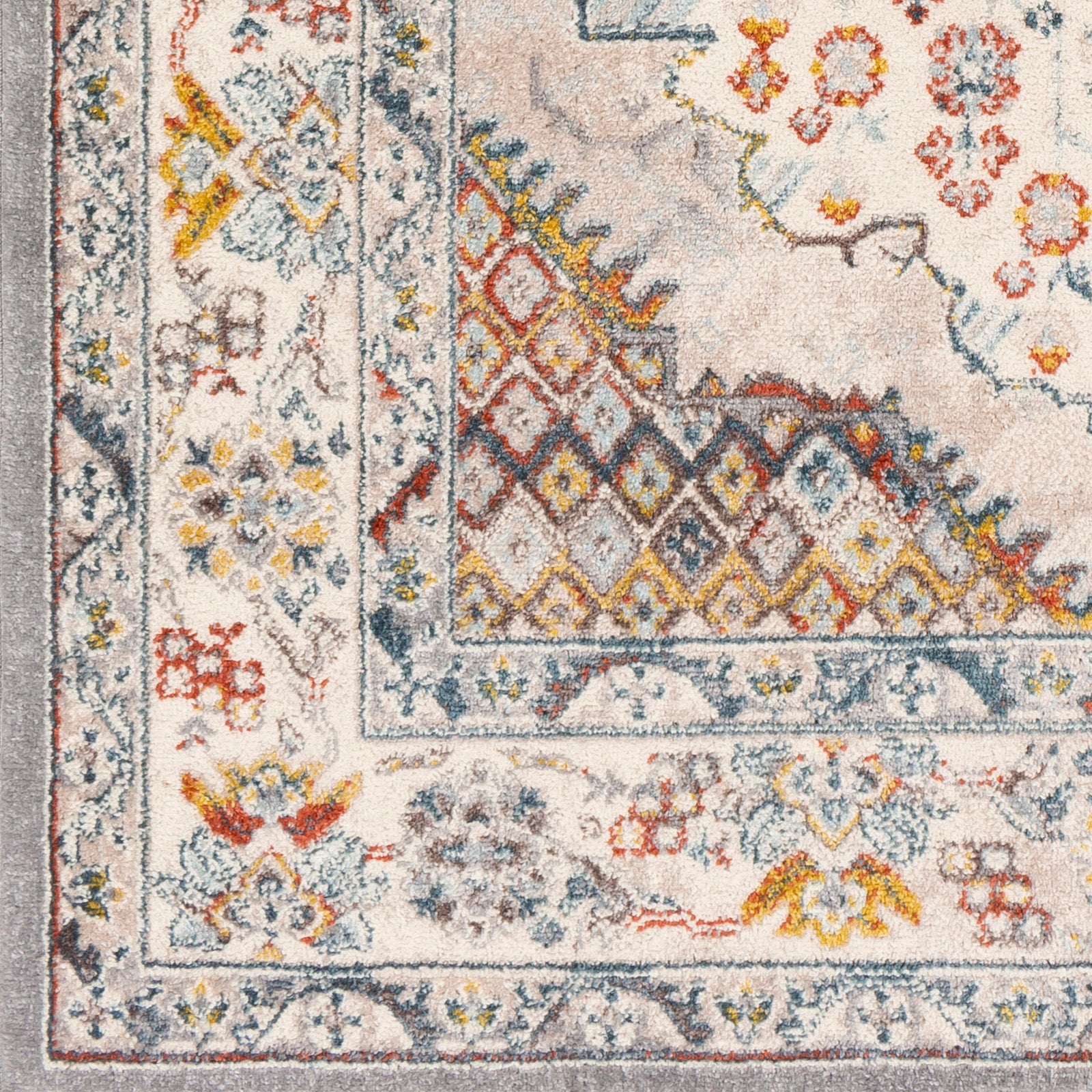 LIVABLISS Tapete Vintage Oriental Multicolorido/Cinza 200x275 cm Jade - 6