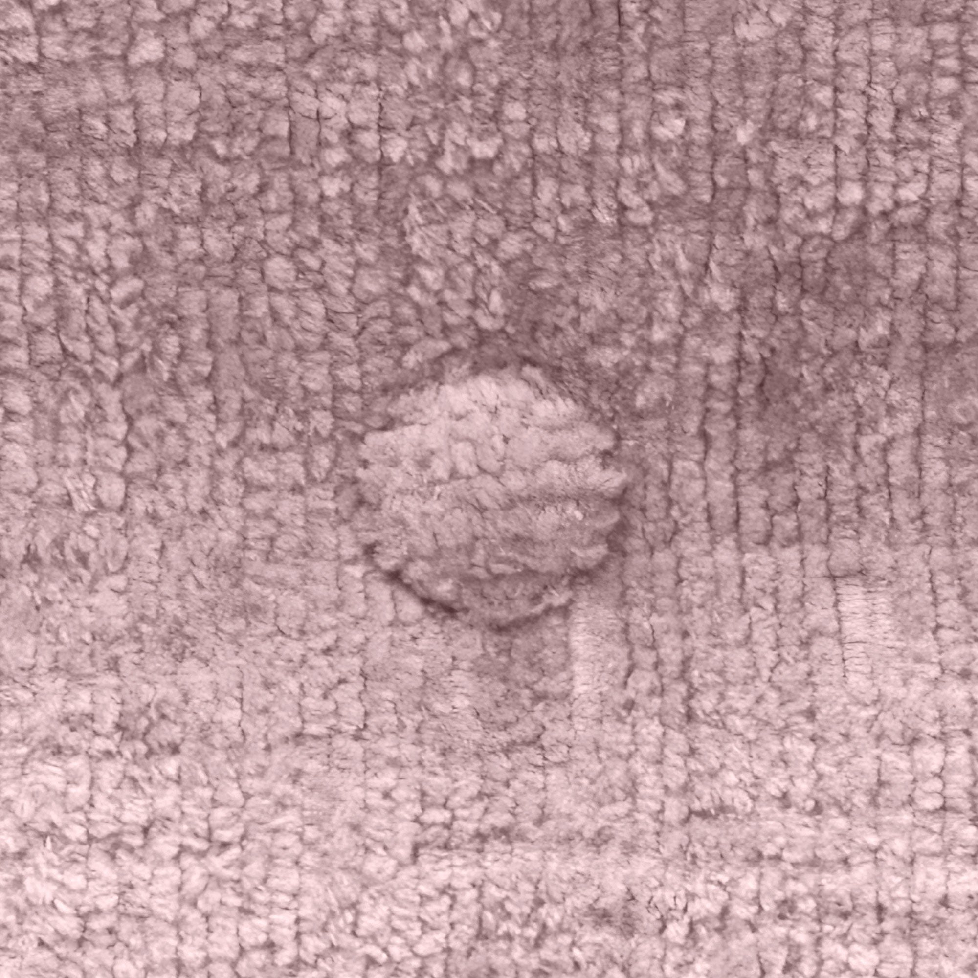 DHOME Testiera in lana ecologica premium finitura liscia con bottoni testiera imbottita per letto camera imbottitura lusso (Salmone, 110 cm) - 5