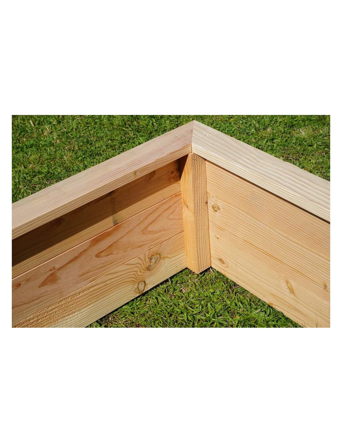 Carré Potager En Kit Douglas - 3 Dimensions Disponibles 120x60 Cm - 2