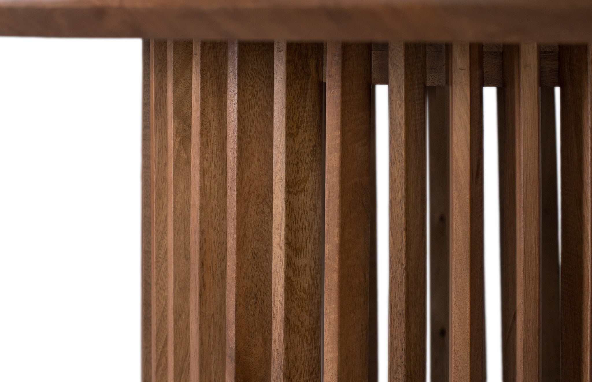 Table de Salle à Manger en Bois de Manguier 120 cm Style Contemporain ...