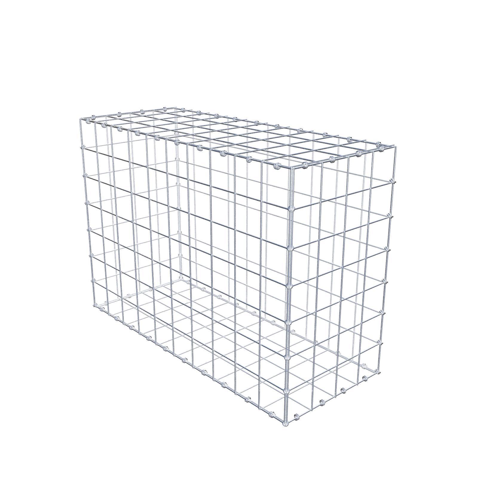 Gabion 100 cm x 70 cm x 40 cm (dł. x wys. x gł.), rozmiar oczka 10 x 10 cm, pierścień spiralny