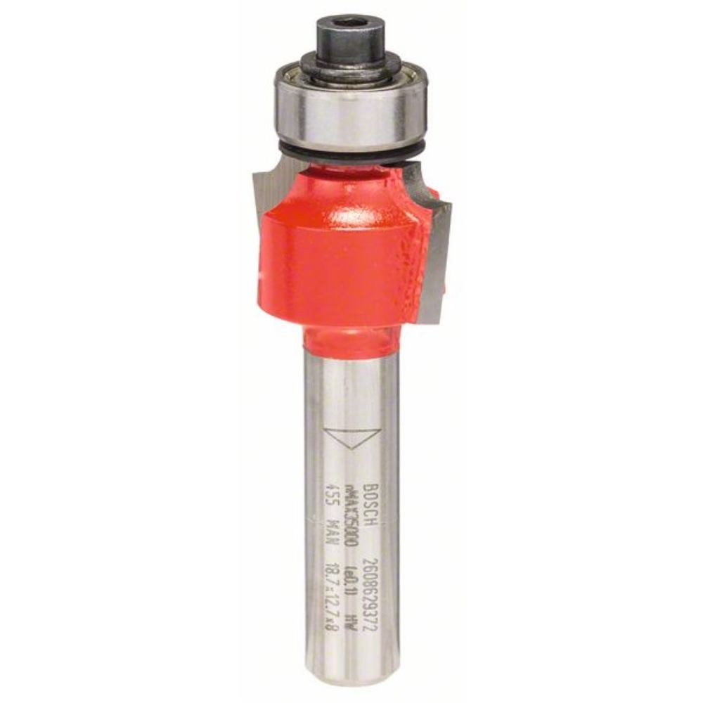 Fresa para redondear Expert for Wood, 8&amp;nbsp;mm, D 18,7&amp;nbsp;mm, R1 3&amp;nbsp;mm, L 12,7&amp;nbsp;mm, G 55&amp;nbsp;mm