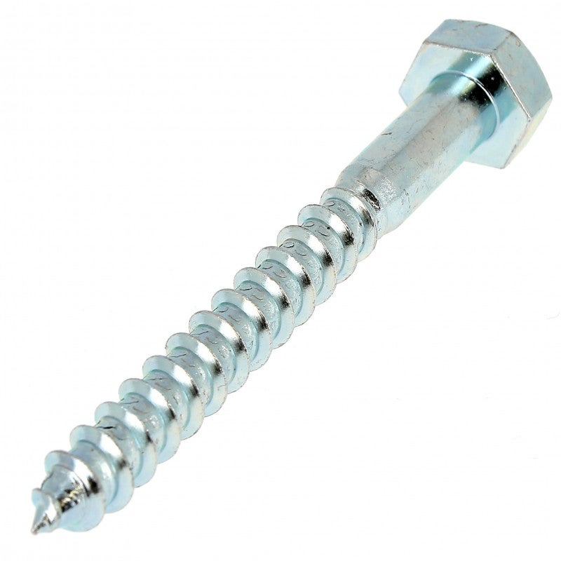 Tirefond 10X30 Zingué DIN 571 - 2