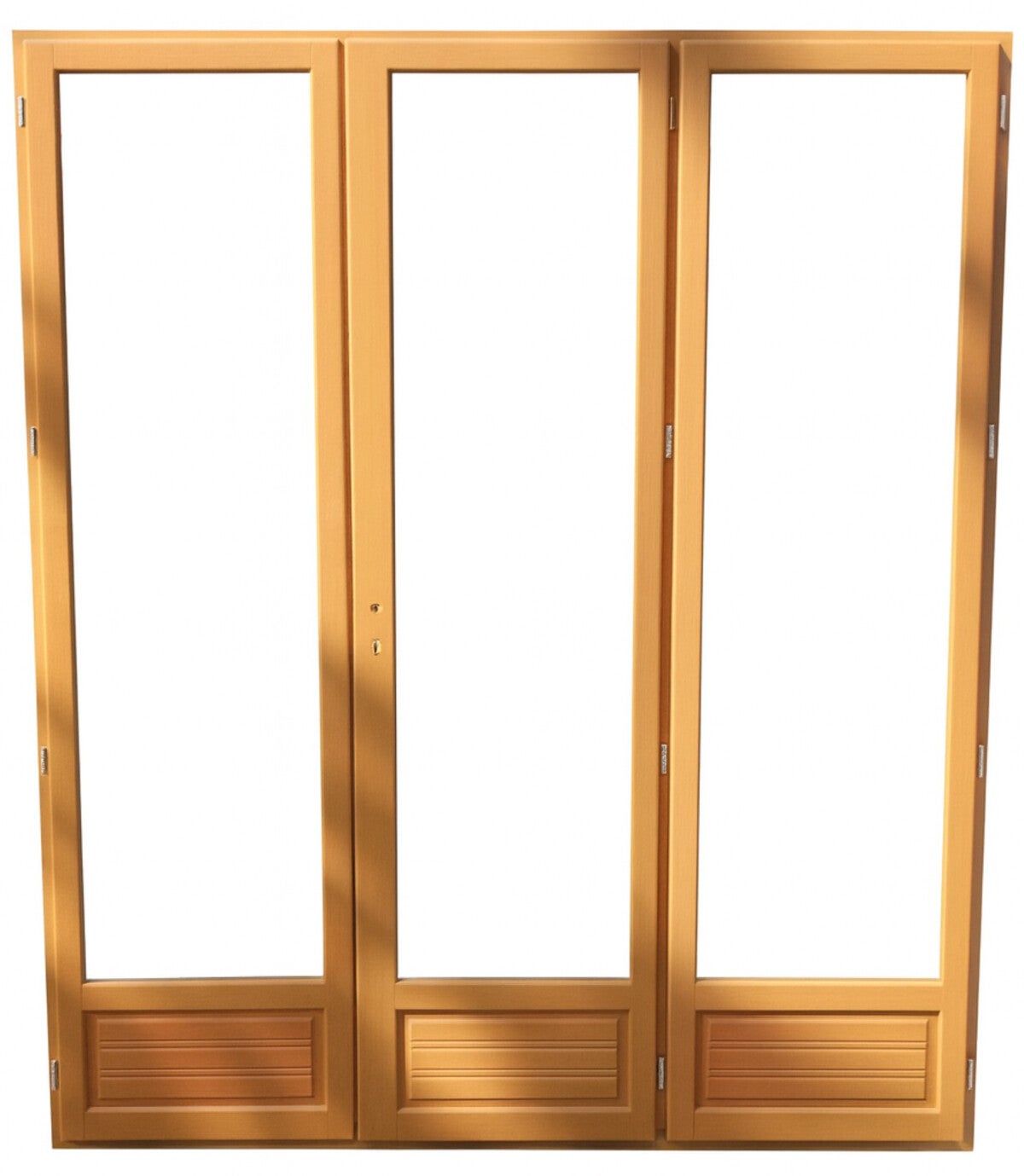 Porte Fenetre Bois 1 Vantail H205 x L80 cm Côte Tableau Tirant Gauche GD MENUISERIES | Bricomarché