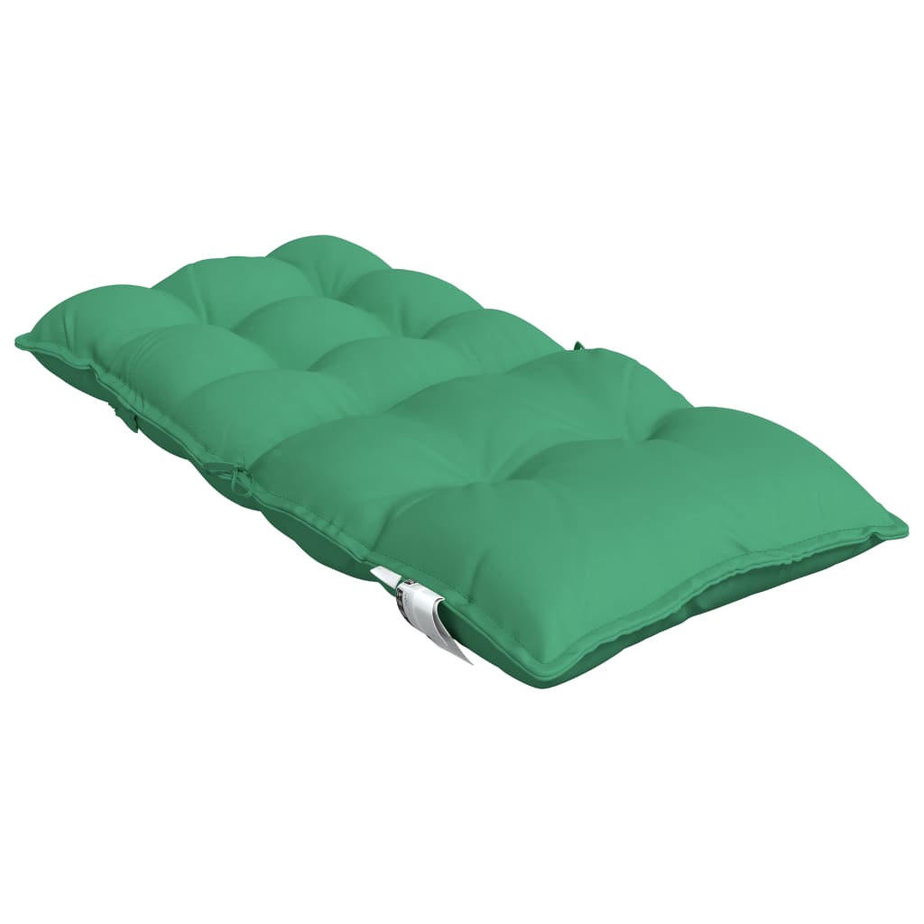 Coussin d'extérieur 4 pièces vert 100 x 50 x 7 cm - 6