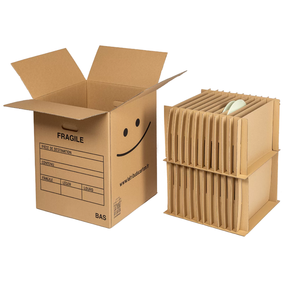 Carton ultra renforcé 24-48 assiettes - 2