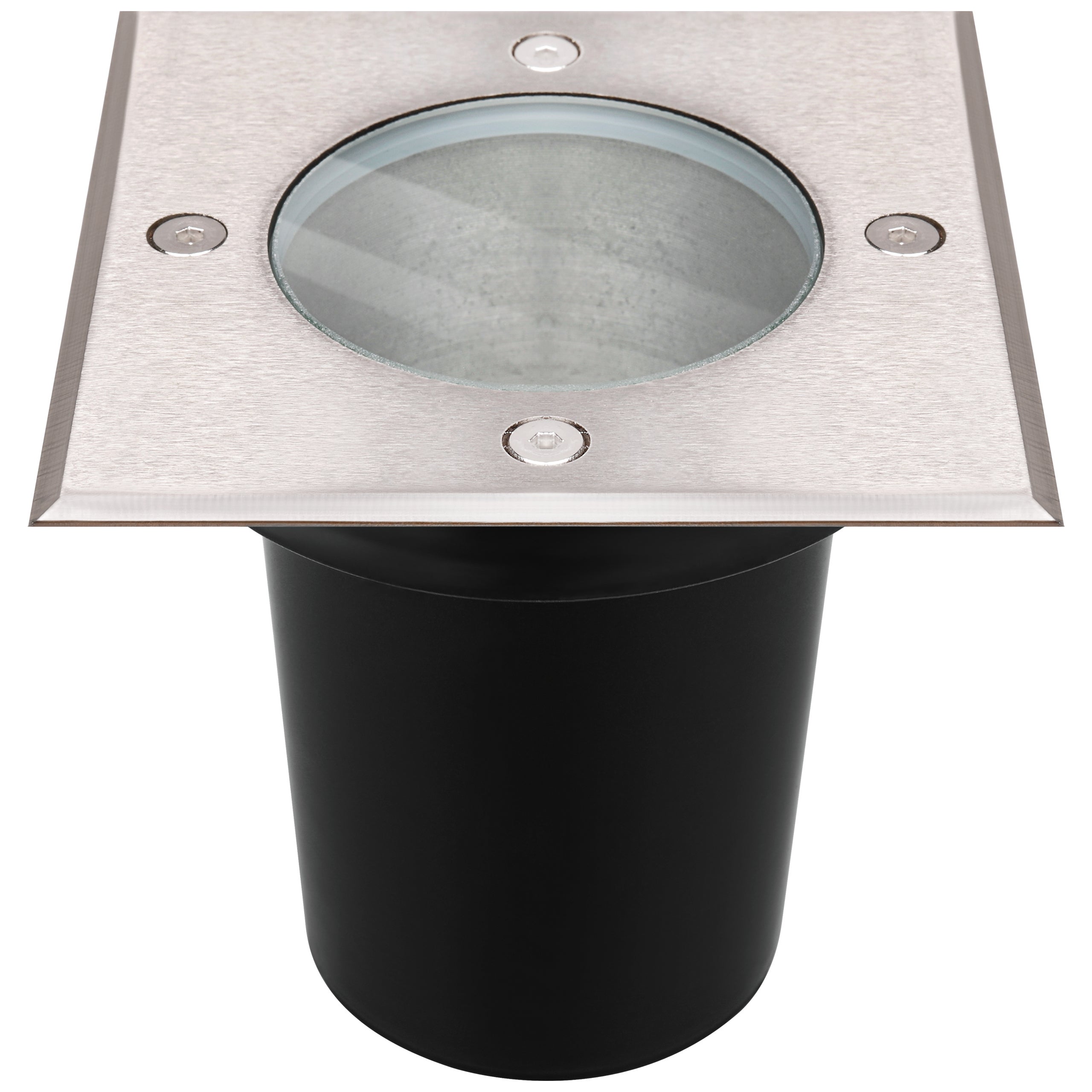 Oprawa najazdowa LED GU10 110x110mm IP67 IK09 stal nierdzewna kwadratowa lampa reflektor wpuszczany MasterLED