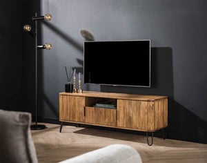 MEUBLE BAS TV EN CHÊNE ARTISAN