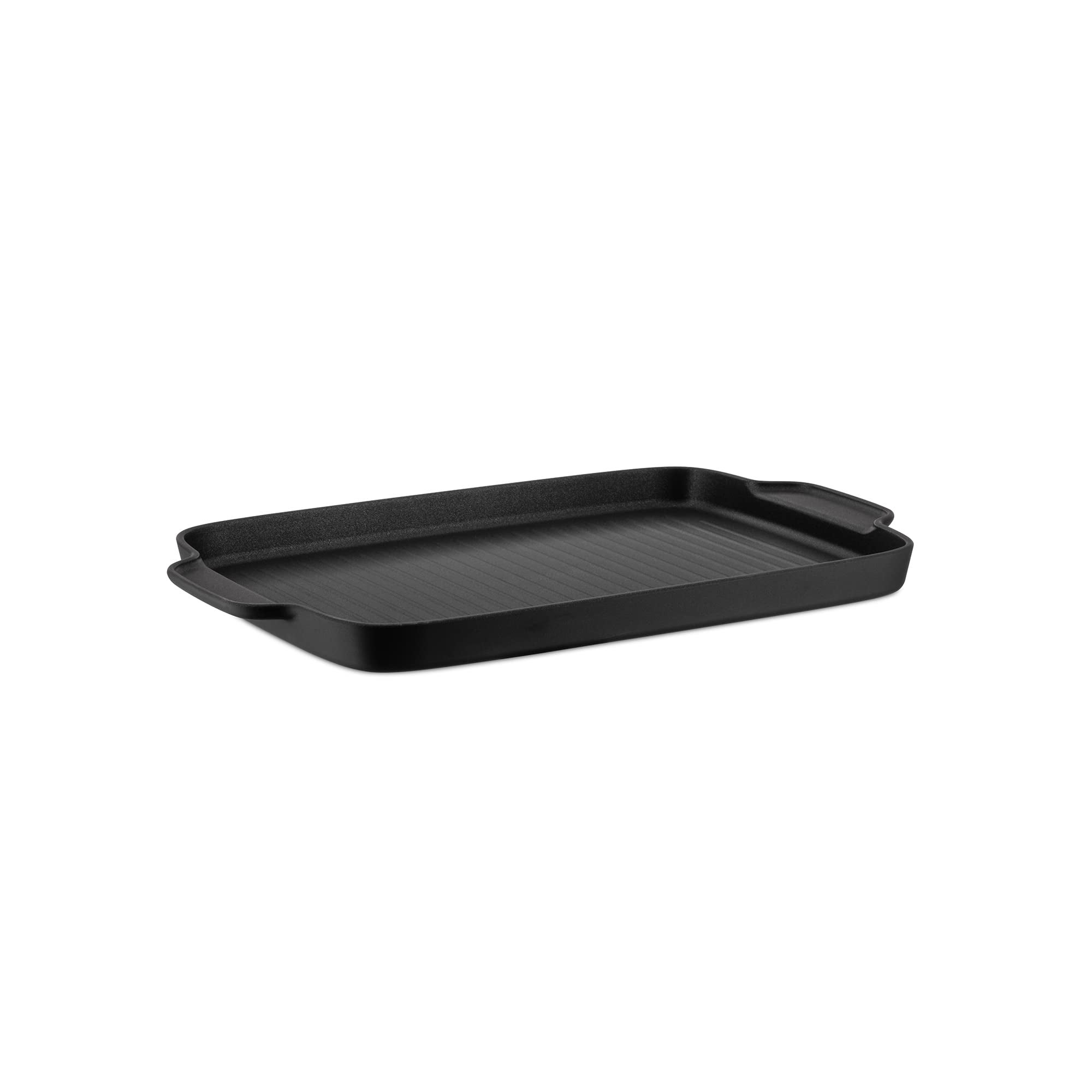 Bistecchiera Grill Antiaderente BRA Efficient In Alluminio – Diametro 28 Cm, Adatta A Induzione E Fornelli