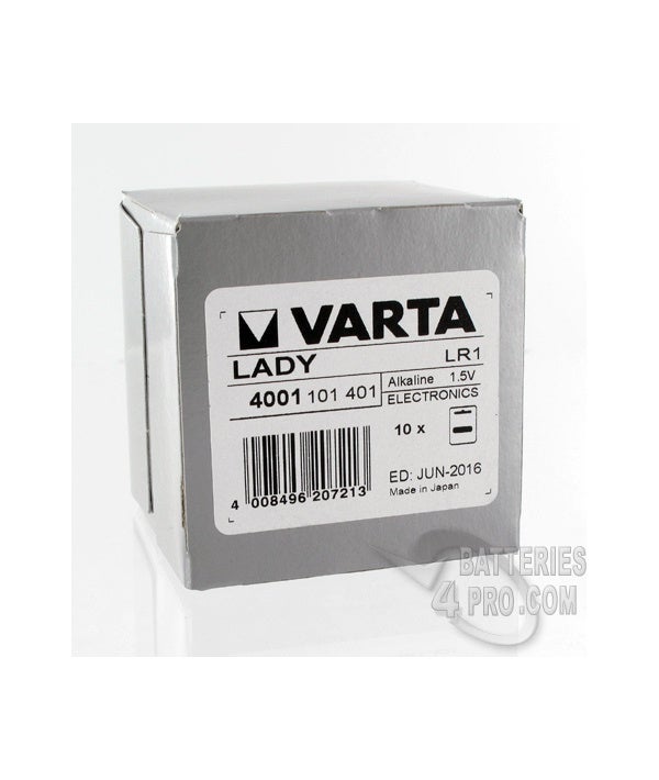 Pile LR1-N-LADY VARTA Alcaline - 2