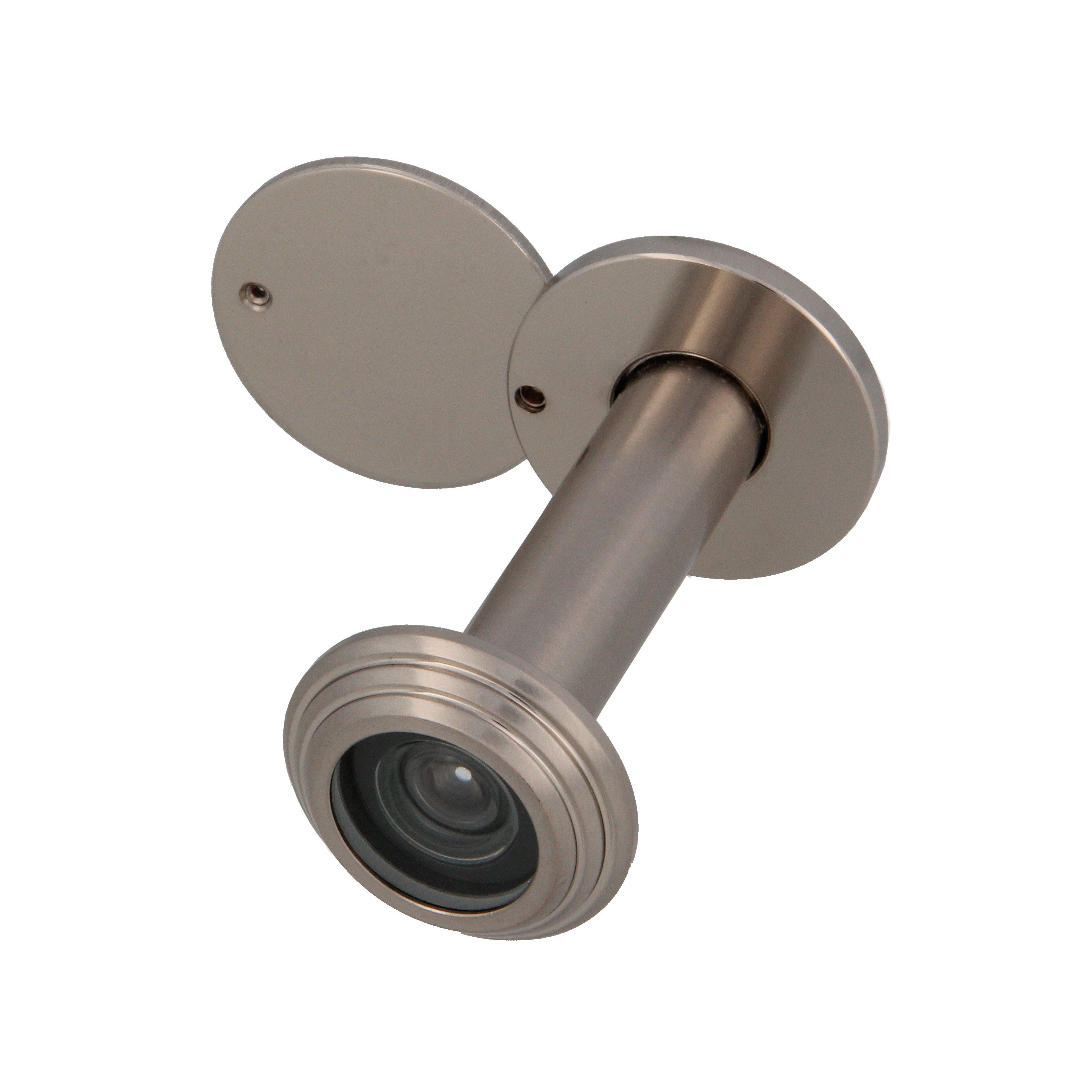 Spioncino Per Porte AMIG - Lente Super Angolare, Acciaio, Per Porte Spesse 55-80 Mm, Finitura Ottonata - Foto 2