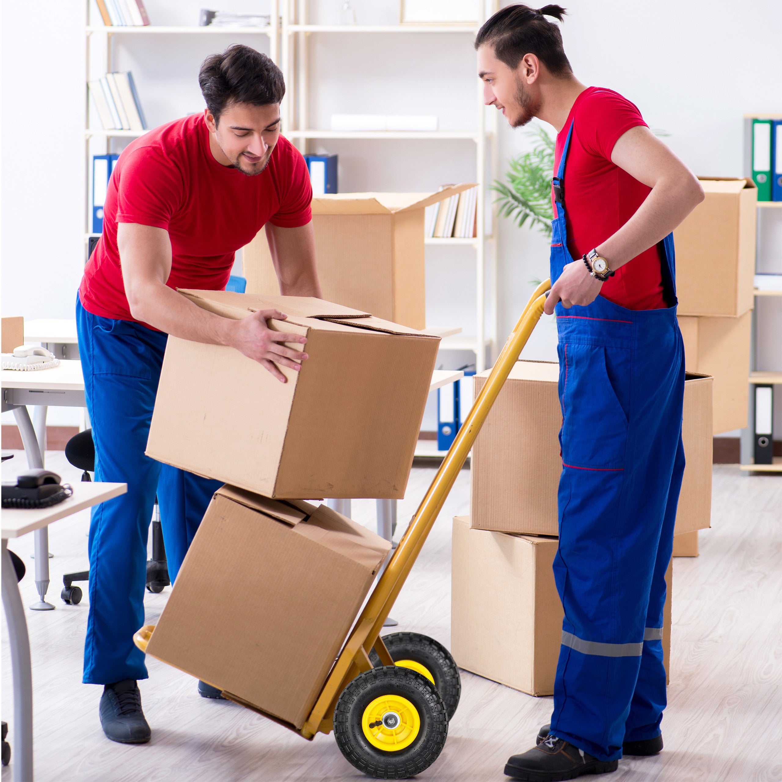 2 roues pour diable 4.1/3.5-4, de rechange avec air, axe de 16 mm, jusqu’à 136 kg, 260 x 85 mm;noir-jaune, Relaxdays - 3