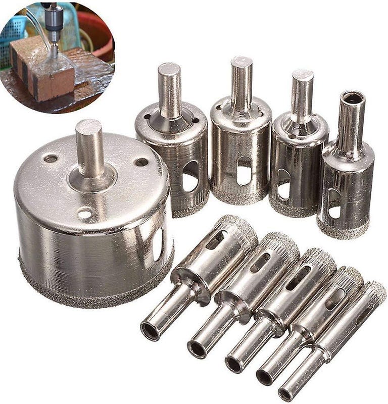 10 Forets En Carbure Pour Réparation Pare-brise – Diamètre 1 Mm, Tige 1,5 Mm, Longueur 20 Mm - 4