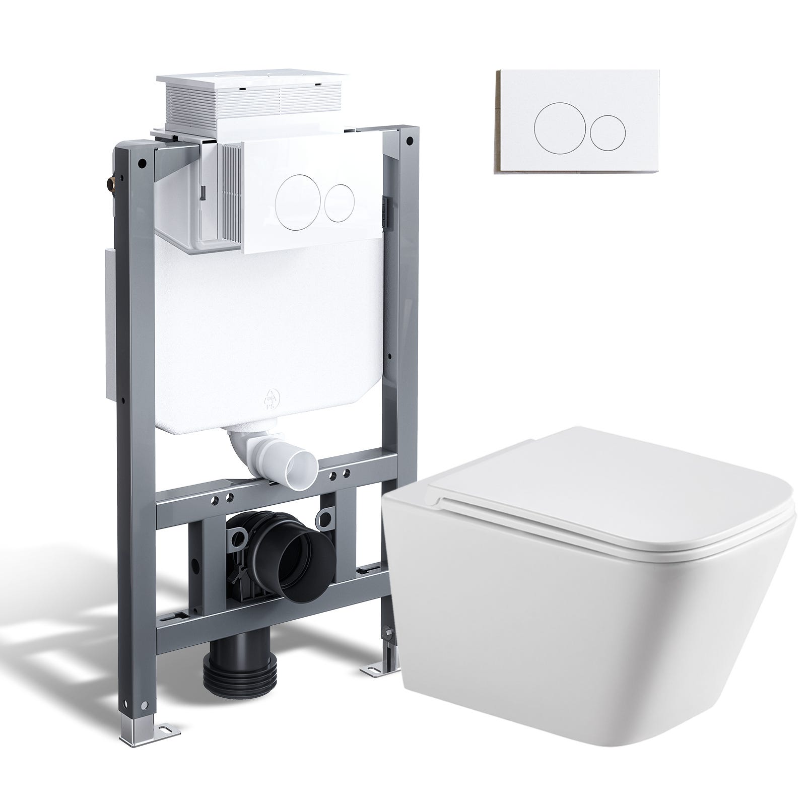 Complet Pack Carr WC Suspendu 82 Cm B ti support Pour WC R servoir complet-pack-carr-wc-suspendu-82-cm-b-ti-support-pour-wc-r-servoir