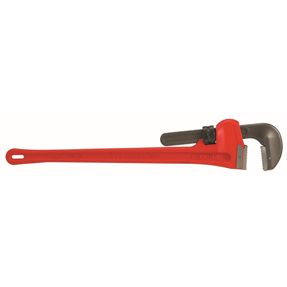 RIDGID 31010 Clé à tuyau droite robuste modèle 10, clé de plomberie de