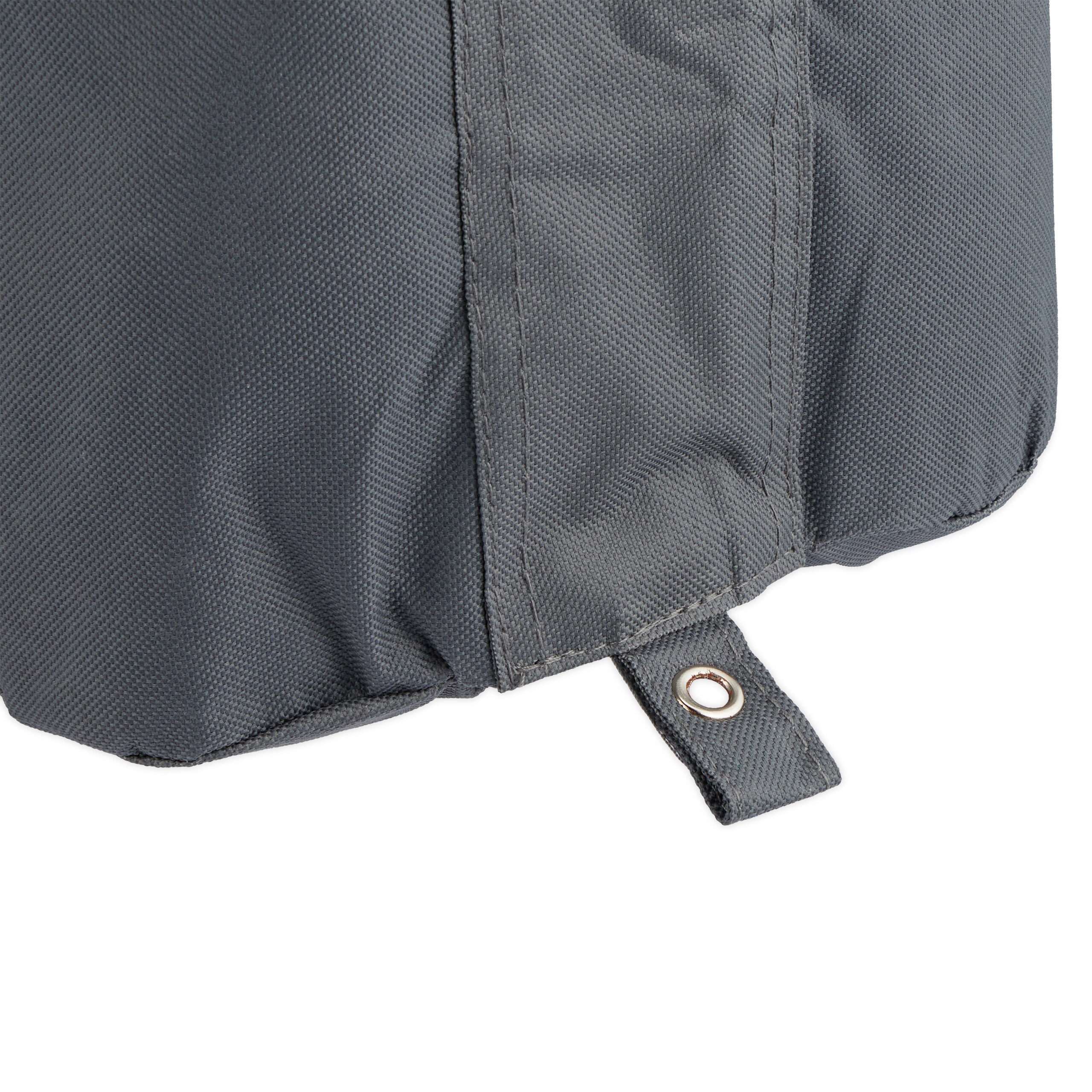 Sacs de lestage pour tonnelle, lot de 4, tissu Oxford, à remplir de sable ou de pierres, gris, Relaxdays - 8