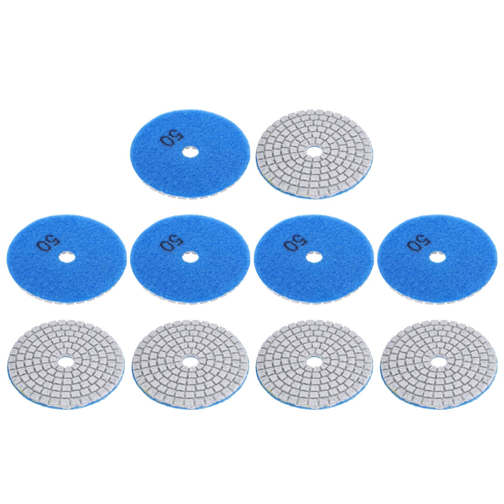 Lot De Disques De Polissage Diamantés 10+1 Pièces - Pour Ponçage Et Lustrage De La Pierre