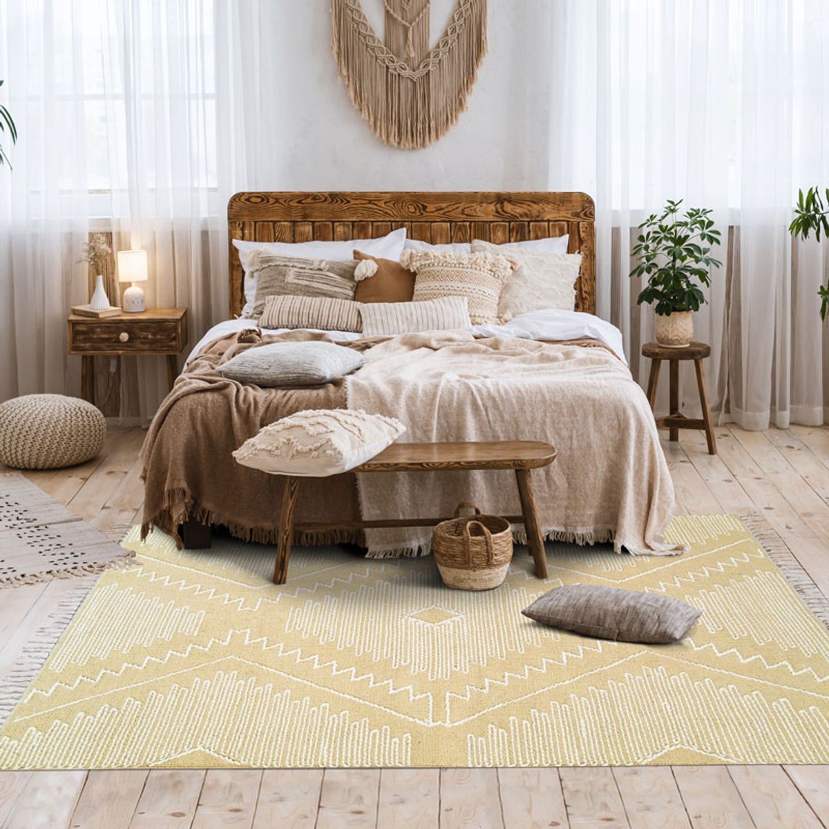 Tapis Natural Zigzag main image 1