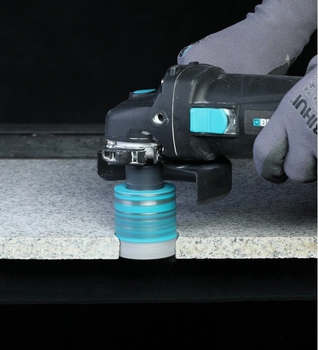 Trépans Pro à sec à diamants brasés M14 DOA Turbo drill bit 2.0 BIHUI - 82 mm - 4
