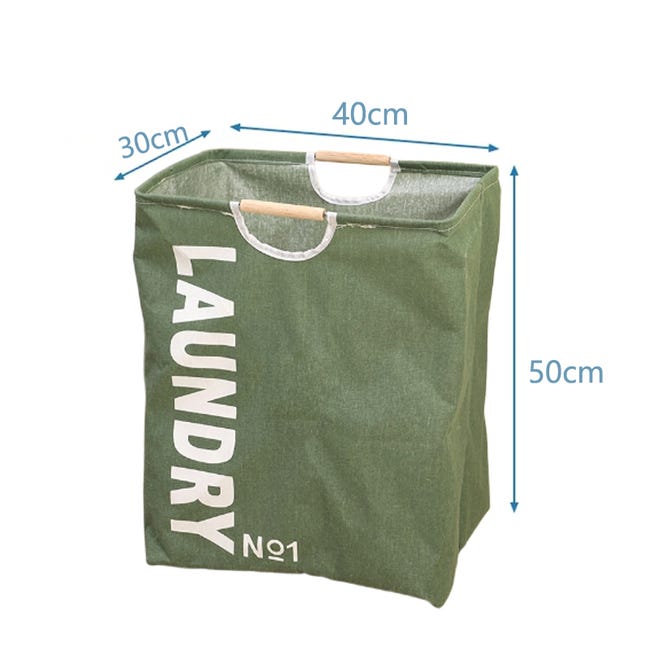 Cesto 31 Litri Salvaspazio Cesto Portabiancheria SAMMART 31L - Pieghevole Con 3 Manici, Rosso Secchio Pieghevole - Foto 5