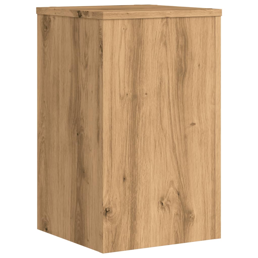 Maison Exclusive - Supports pour plantes 2 pcs chêne artisanal bois ingénierie - 7