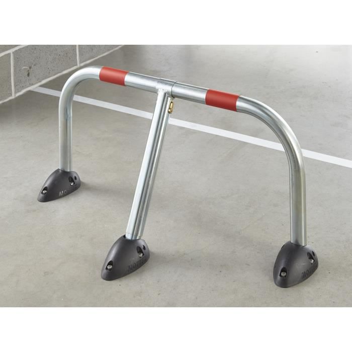 Barrière de parking 3 pieds rabattable design - 6