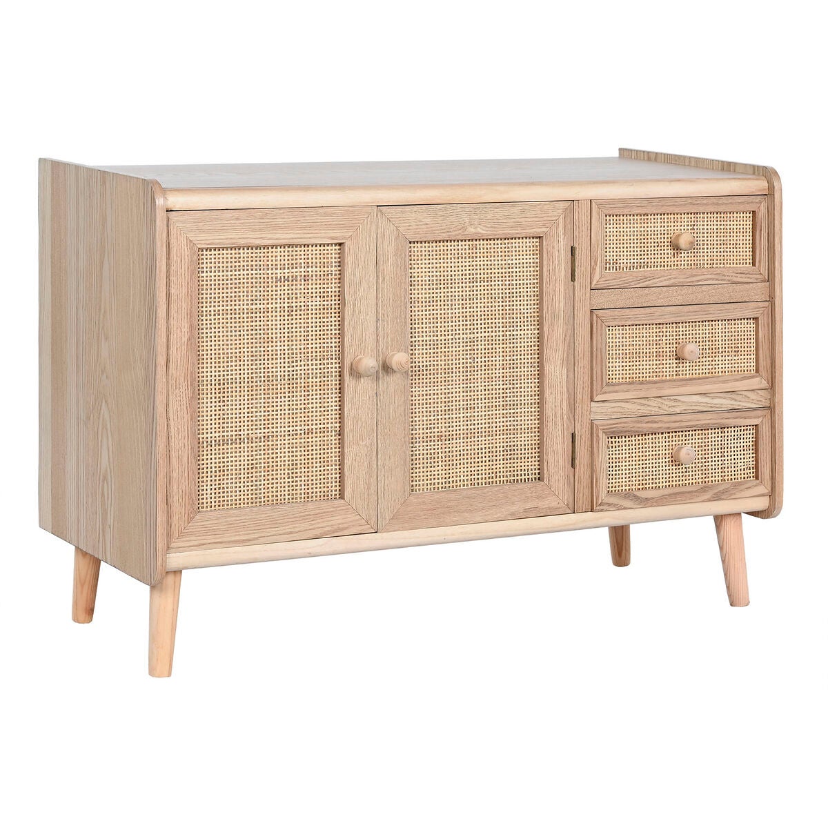 Buffet home esprit naturel 90 x 35 x 61 cm leroy merlin