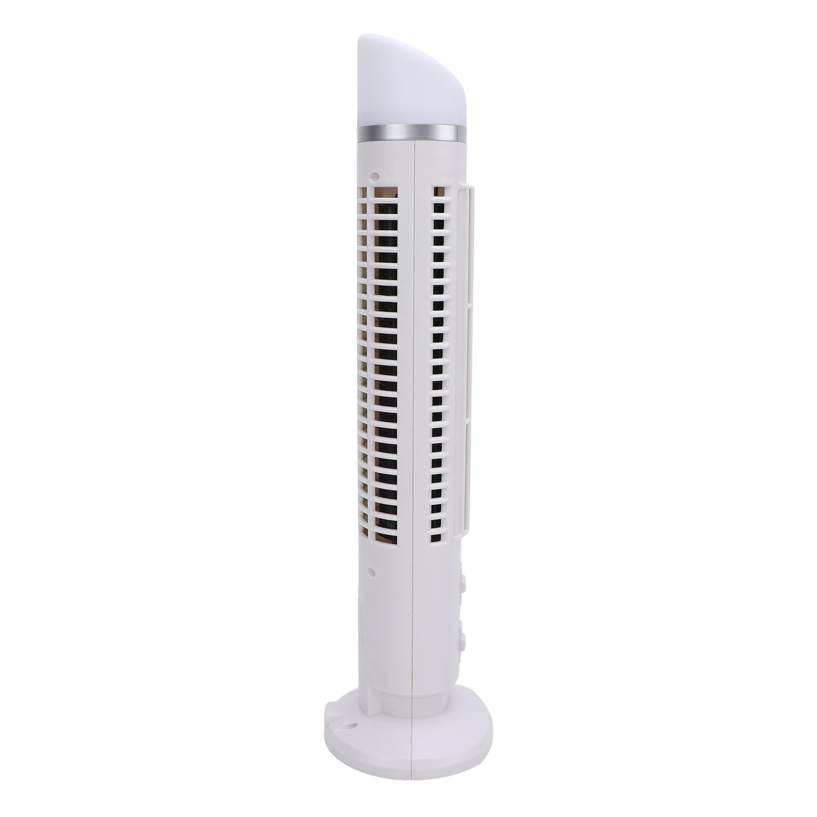 Sans pales Tower ventilateur portable vitesse réglable espace économie USB bureau sans pales ventilateur avec lumière pour maison chambre bureau blanc - 9