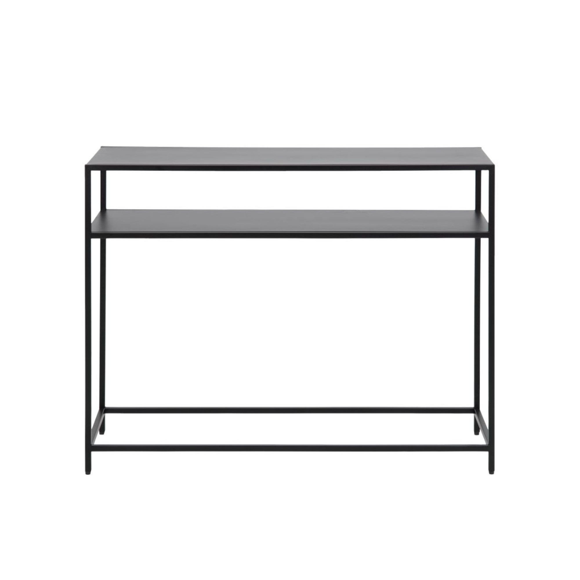 Newcastle konsola 1 półka czarny.