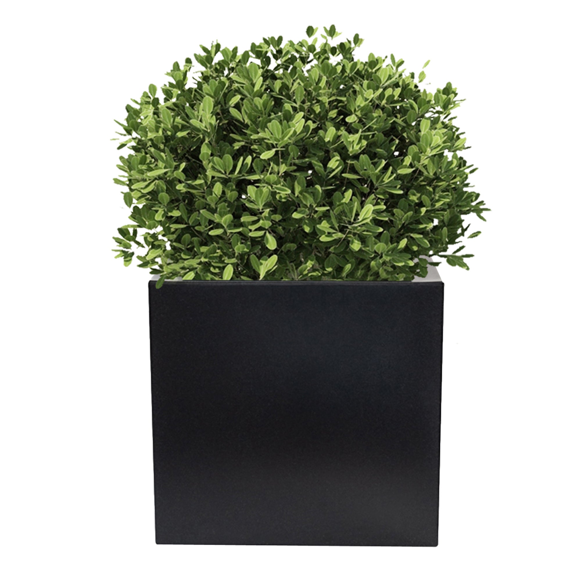 Pot de fleurs en polyéthylène 57 L anthracite 40 x 40 cm - 3