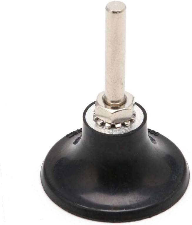 Mesee Lot De 2 Supports Disques Roloc 2 Pouces | Adaptateur Mandrin 1/4" Pour Perceuse Meuleuse | Support Ponçage Polissage Rapide Change Disc