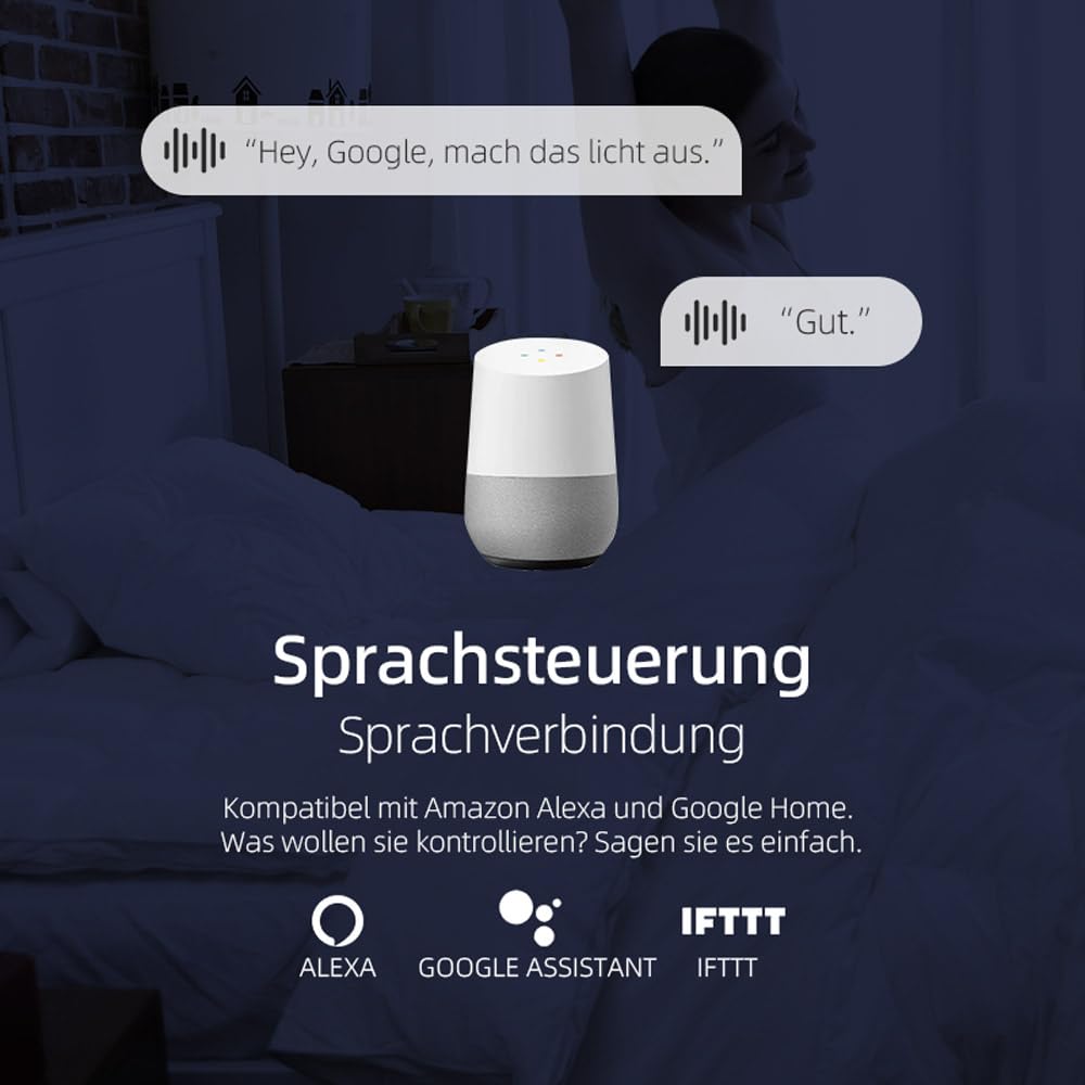 Disjoncteur intelligent Wi-Fi, interrupteur sur rail DIN Wi-Fi - Commande vocale +temporisation, compatible avec l'application TUYA/Smart Life (25 A) - 5